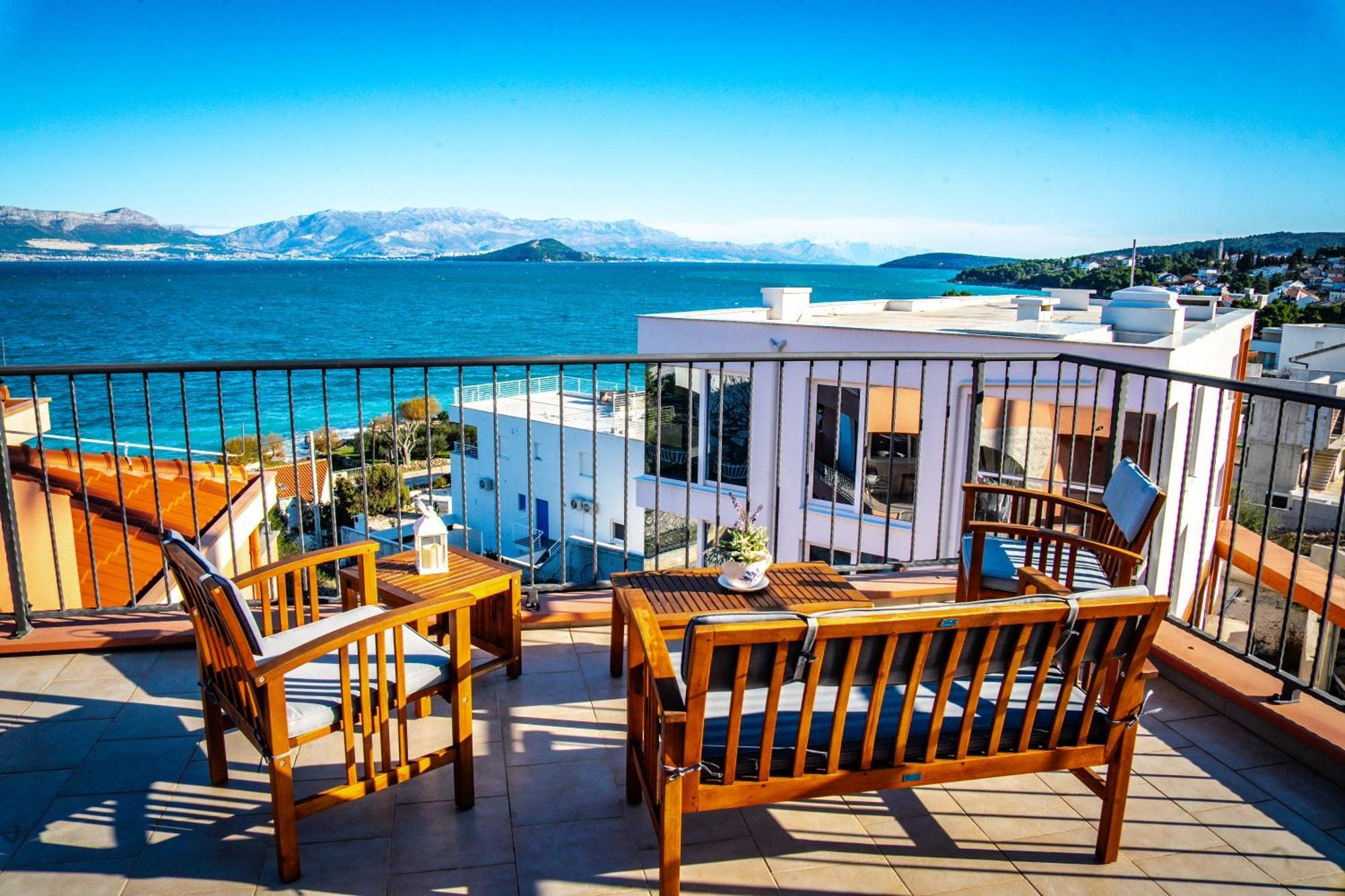 Ferienwohnung Regina Del Mare Slatine Exterior foto